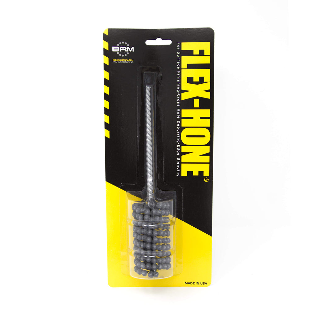 Brush Research BC13812 FLEX-HONE®, 1-3/8" (35mm) Diameter, 120 Grit, Silicon Carbide, For Mild Steel, Stainless Steel, Cast Iron and Softer Ferrous Materials