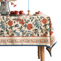 patdrea Elegant French Linen Tablecloth,Rectangular,102"x63"-Puno