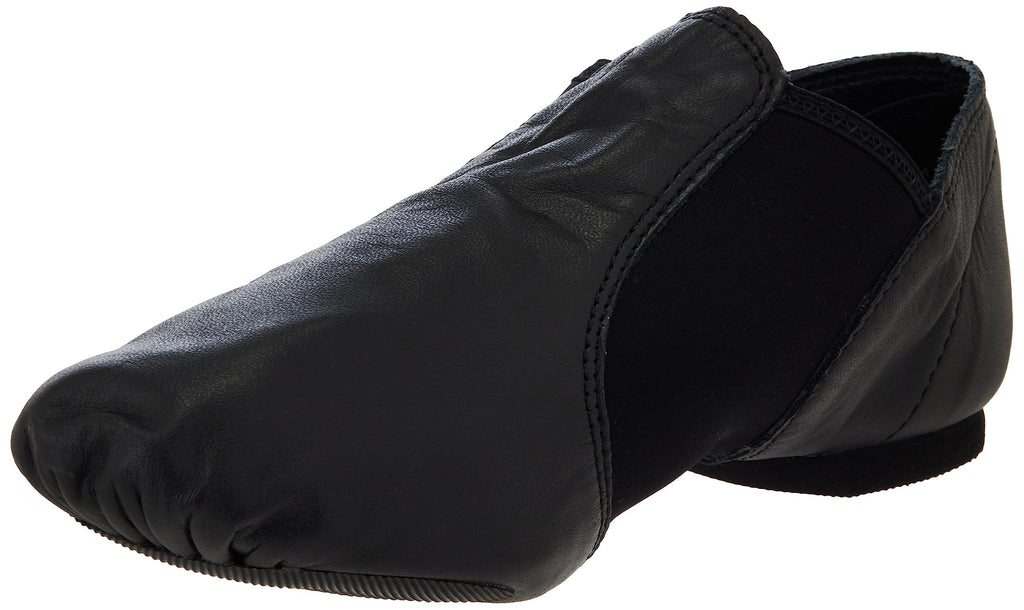 Capezio E-Series Jazz Slip On, Black, 14.5 M