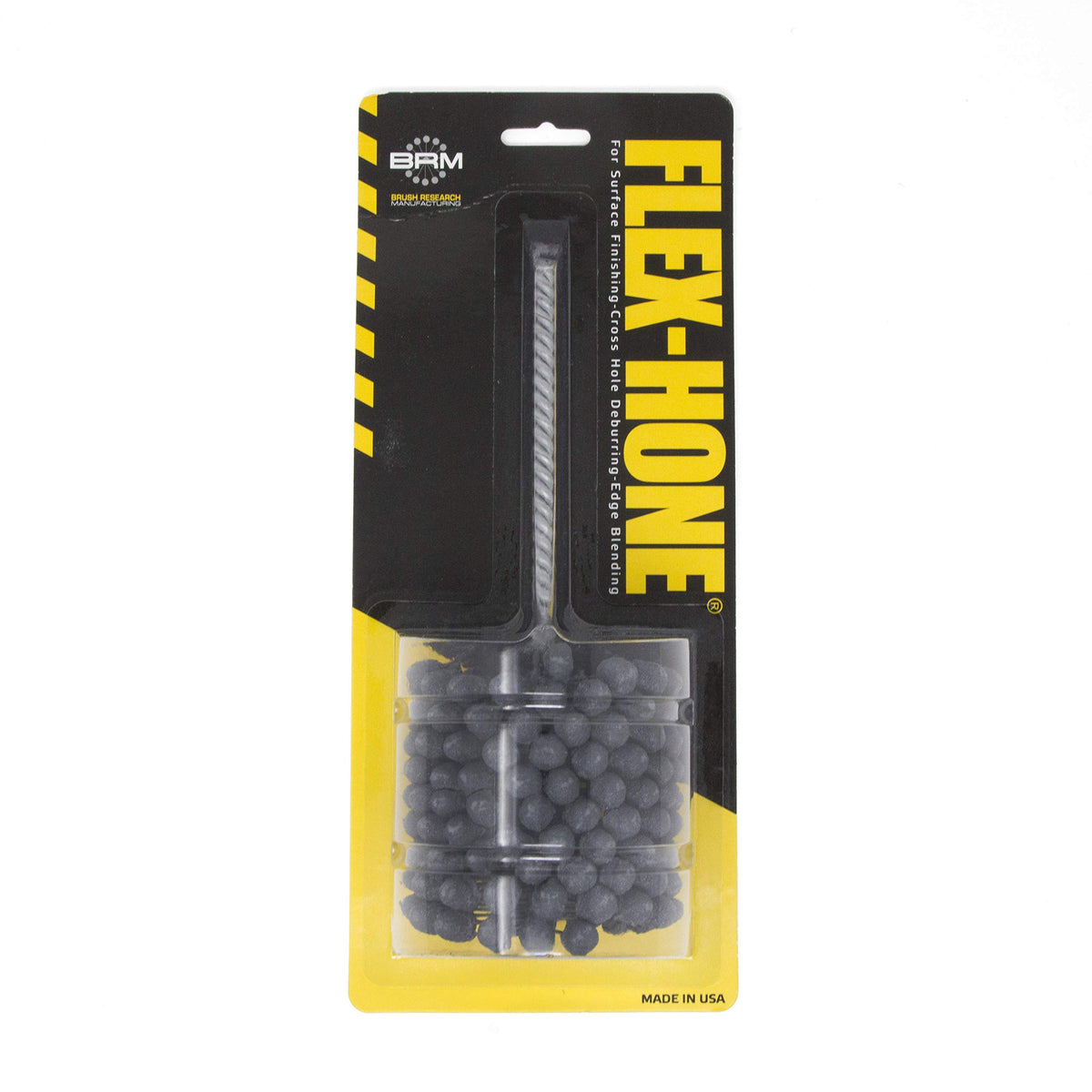 Brush Research BC25812 FLEX-HONE®, 2-5/8" (67.7mm) Diameter, 120 Grit, Silicon Carbide, for Mild Steel, Stainless Steel, Cast Iron and Softer Ferrous Materials