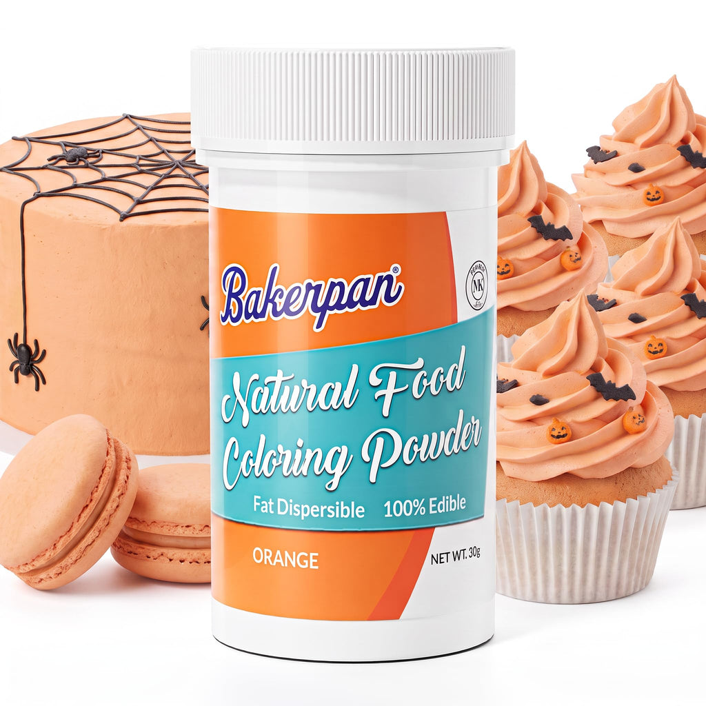 Bakerpan Black Food Coloring Powder for Baking - Oil Based, 30g