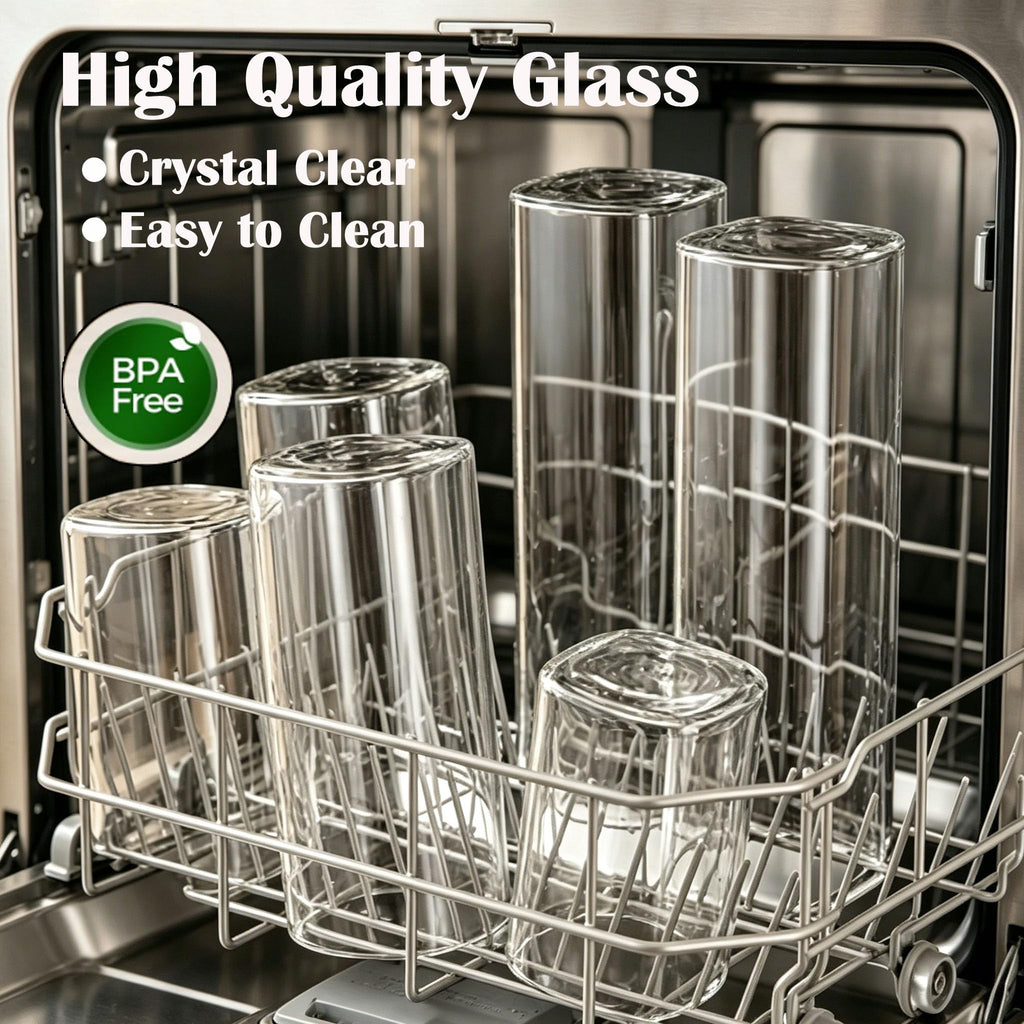 VIEWELLD 1.6 Qt Square Glass Storage Containers with Lids, Clear Food Storage Container Jar with Sealing Bamboo Lid for Noodles Flour Cereal Rice Sugar Tea Coffee Beans,Square Set of 3