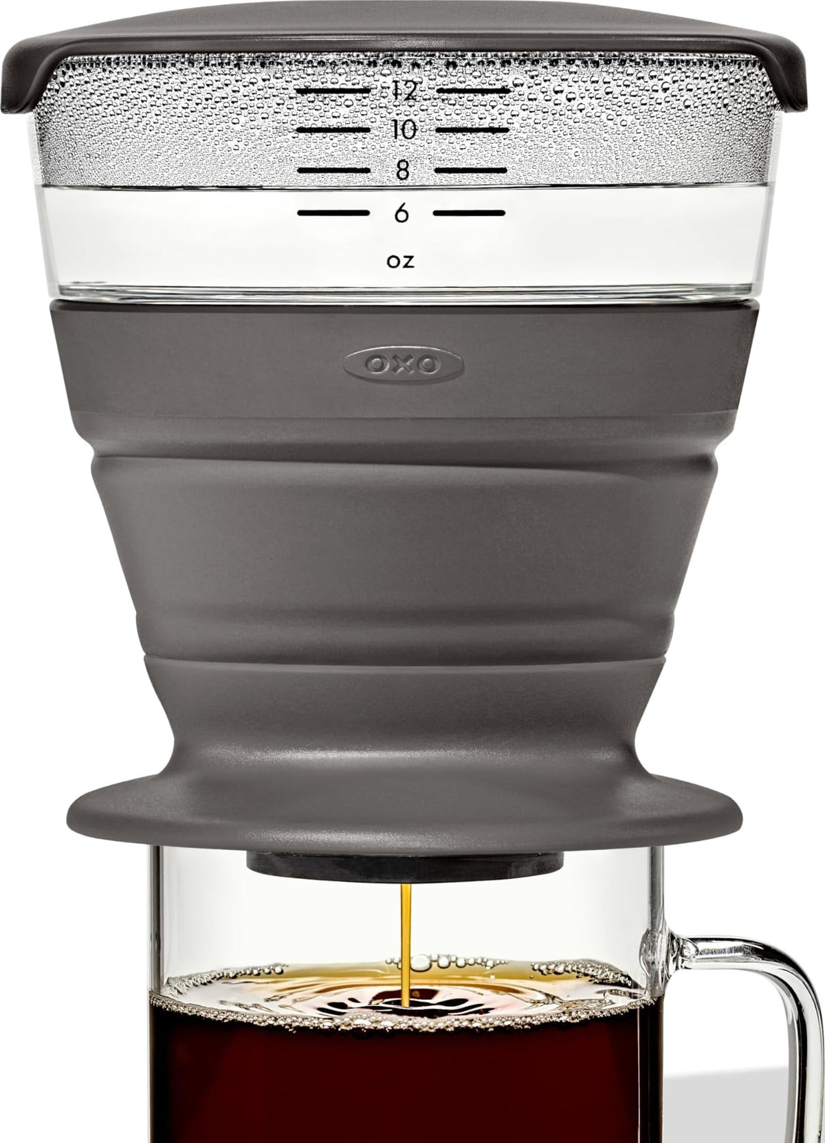 OXO Brew Collapsible Pour-Over Travel Coffee Maker with Storage Case