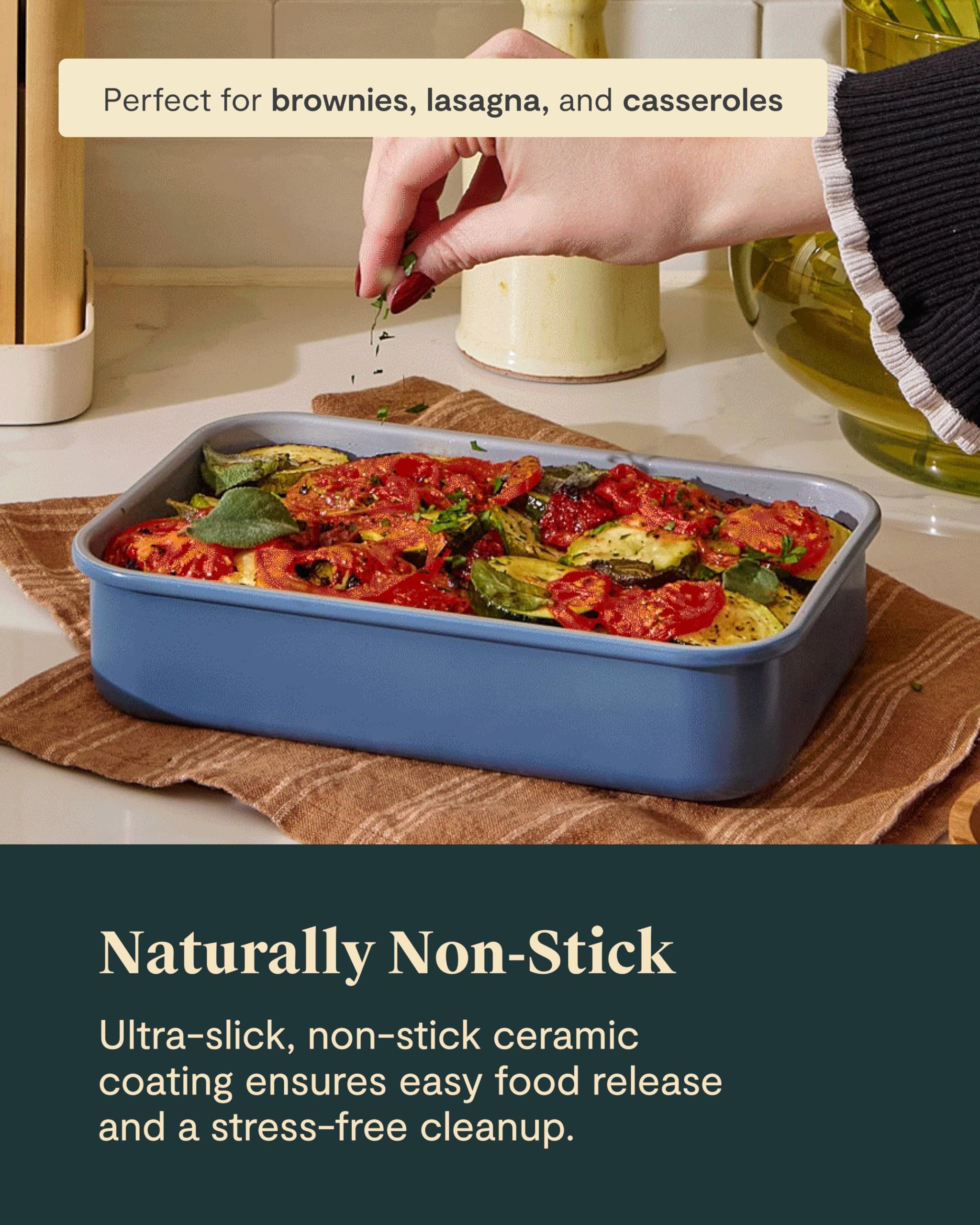 Caraway Non-Stick 9" x 6.5" Small Rectangle Baking Pan
