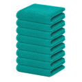 Homaxy 100% Cotton Waffle Weave Kitchen Dish Towels, Ultra Soft Absorbent Quick Drying Cleaning Towel, 13 x 28 Inches, 8-Pack, Teal