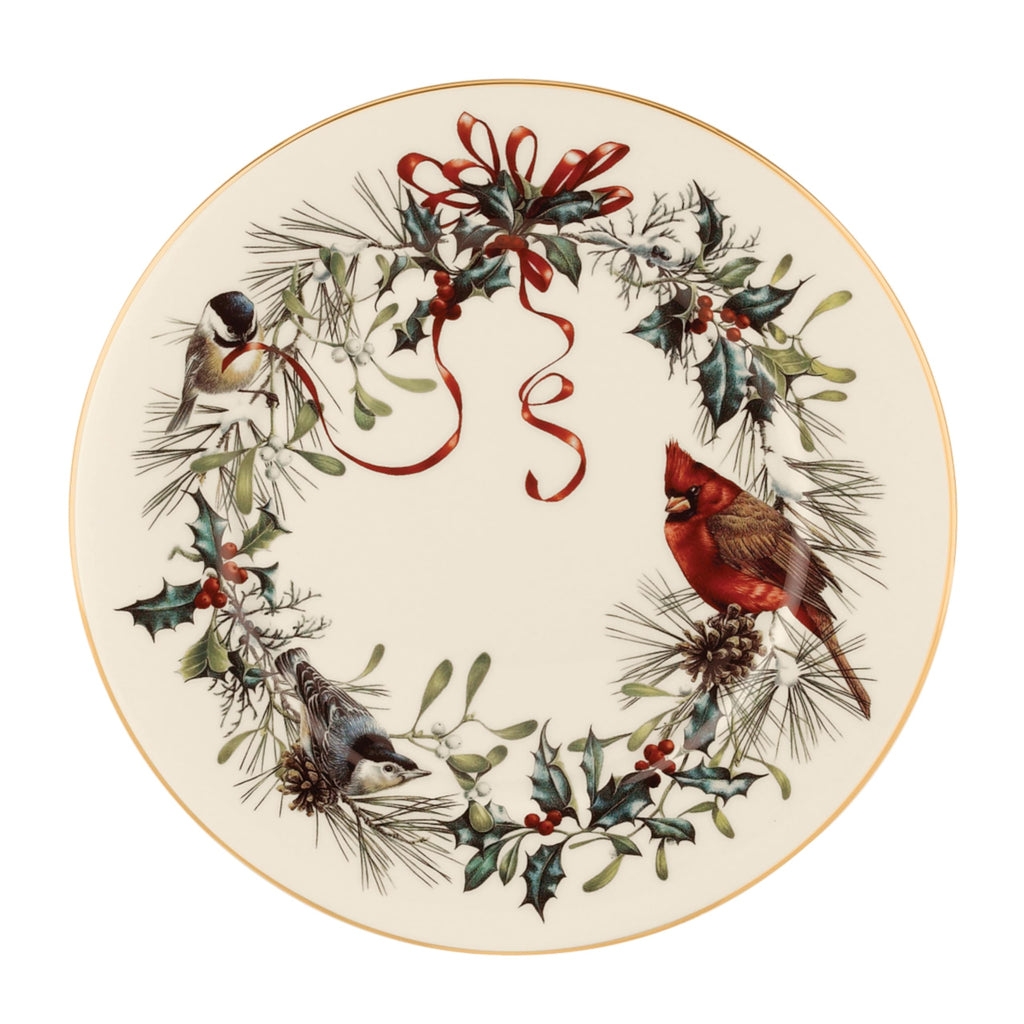 Lenox Winter Greetings Porcelain Covered Christmas Gravy Dish, 64oz