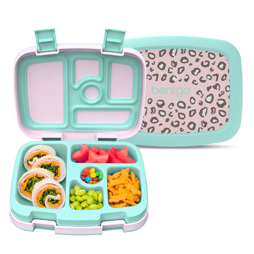 Bentgo Kids Prints Leak-Proof 5-Compartment Bento-Style Kids Lunch Box