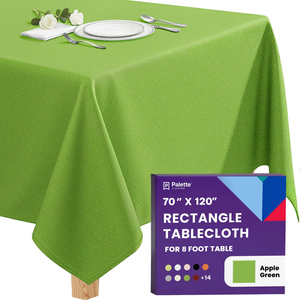 Gee Di Moda Rectangle Tablecloth - 70 x 120 Inch Royal Blue Table Cloth for 6 or 8 Foot Rectangle Tables - Heavy Duty Washable Fabric - for Holiday Party, Dinner, Weddings, Baby Shower & Events