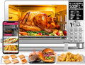 Nuwave Bravo XL Air Fryer Toaster Smart Oven, Countertop Grill/Griddle