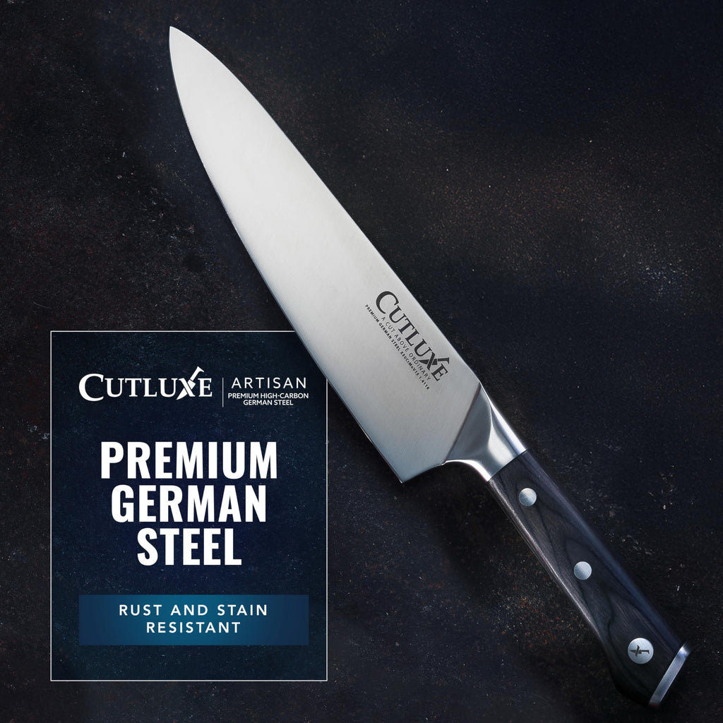 Cutluxe Kitchen Knives, 5-Piece Chef Knife Set – Razor Sharp German Steel
