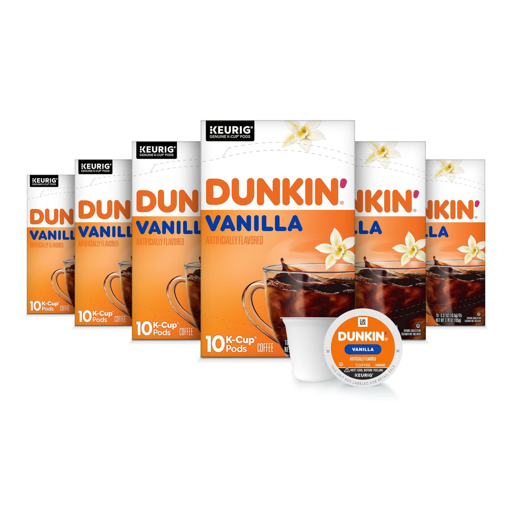 Dunkin’ Hazelnut Artificially Flavored Coffee, Keurig K-Cup Pods, 10 Count