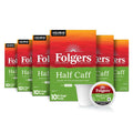 Folgers Half Caff Coffee, Medium Roast, Keurig K-Cup Pods, 60 Count