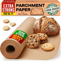 Baker's Signature Unbleached Parchment Paper Roll with Cutter, 15in x 210ft