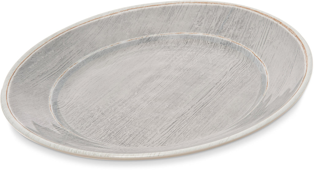 CFS 6400418 Grove Melamine Charger, 12.5", Smoke