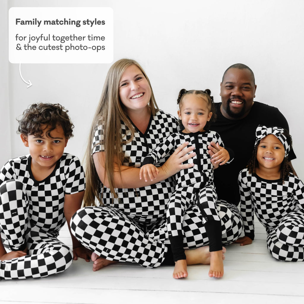 Little Sleepies Baby Pajamas, Cool Checks, Newborn