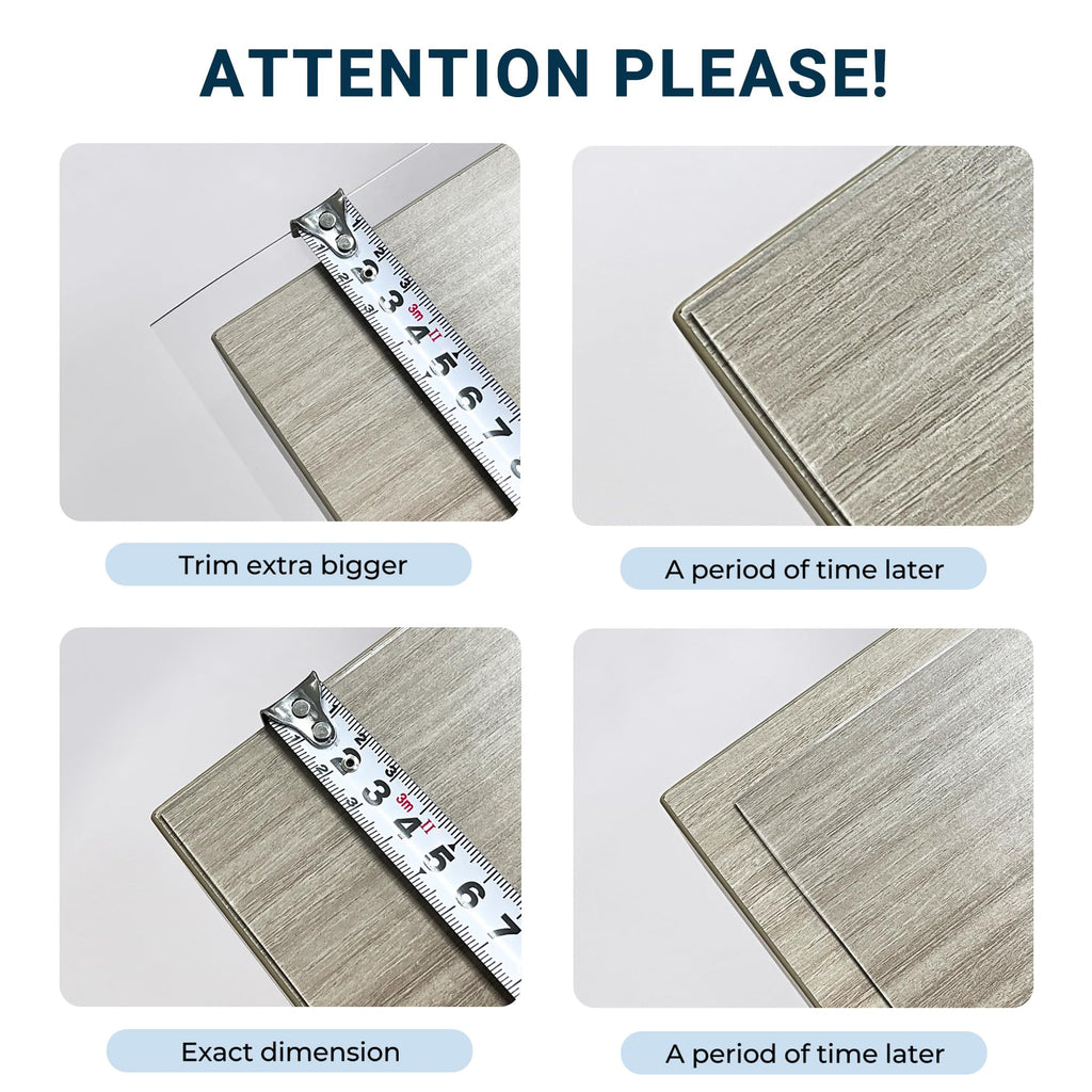 NAP2WELL Clear Table Cover Protector 16 x 42 Inch, 1.5mm Plastic Desk Mat