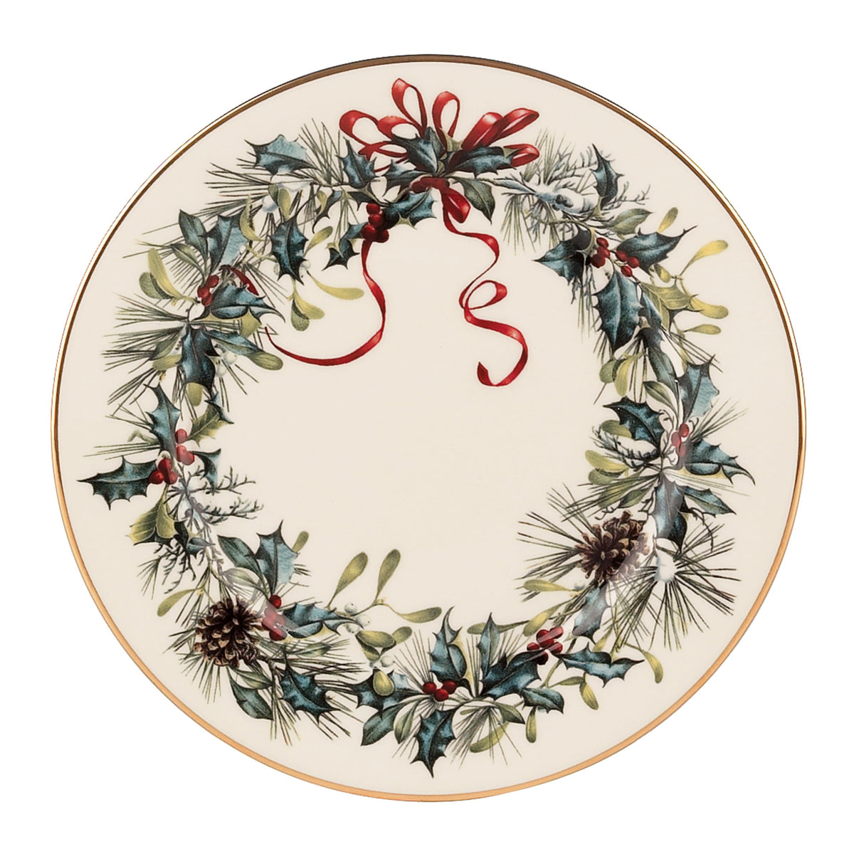 Lenox Winter Greetings Porcelain Covered Christmas Gravy Dish, 64oz