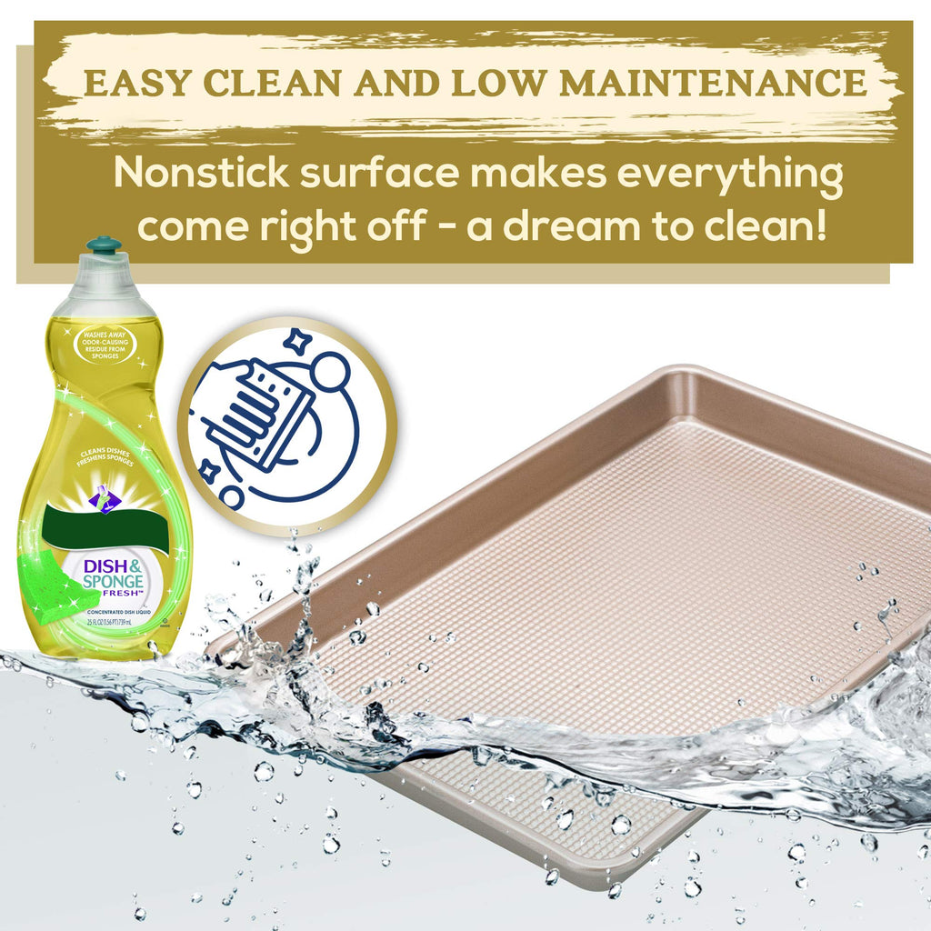 Ultra Cuisine Nonstick Half Sheet Baking Pan -13 x 18 inch