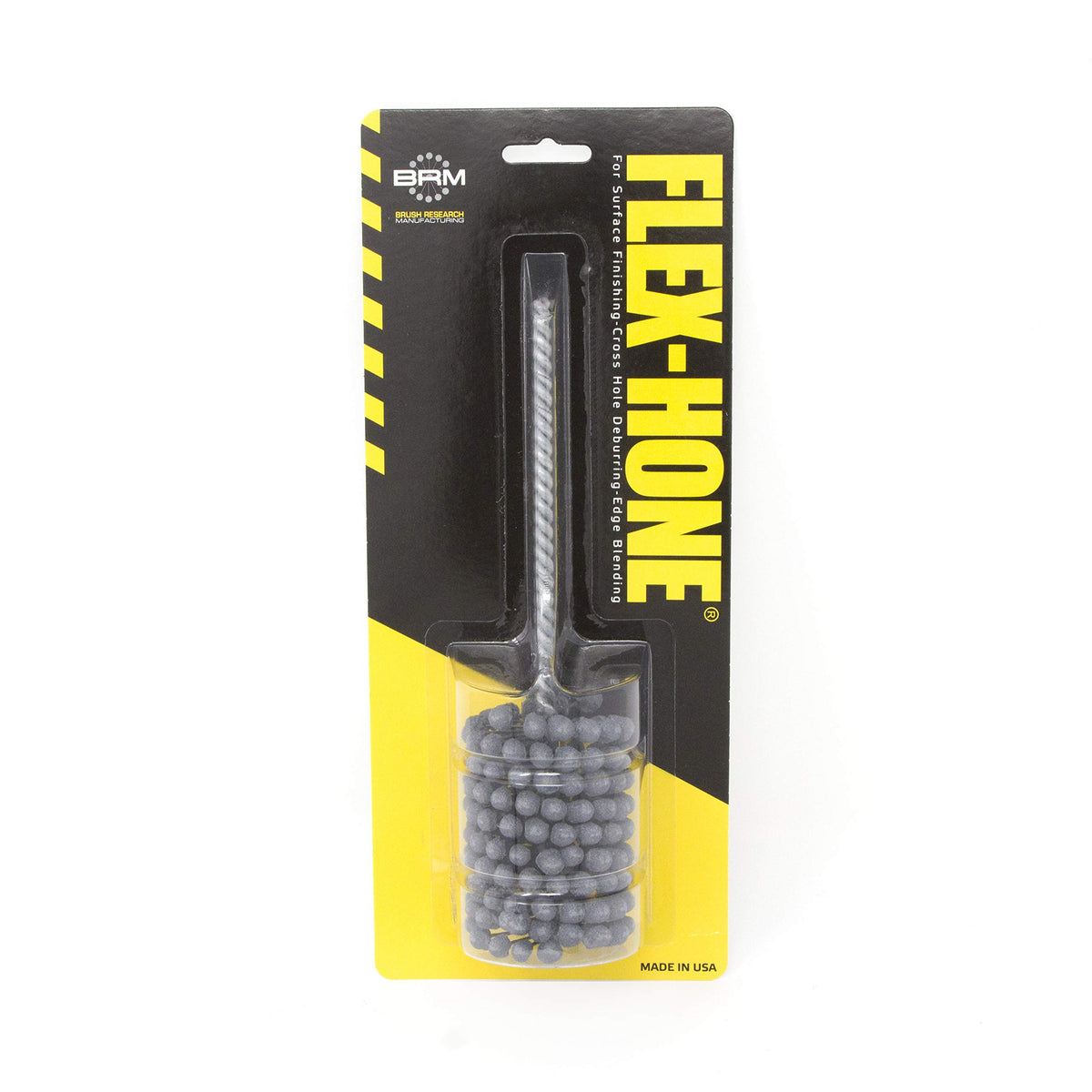 Brush Research BC20012 FLEX-HONE®, 2" (50.8mm) Diameter, 120 Grit, Silicon Carbide, For Mild Steel, Stainless Steel, Cast Iron and Softer Ferrous Materials