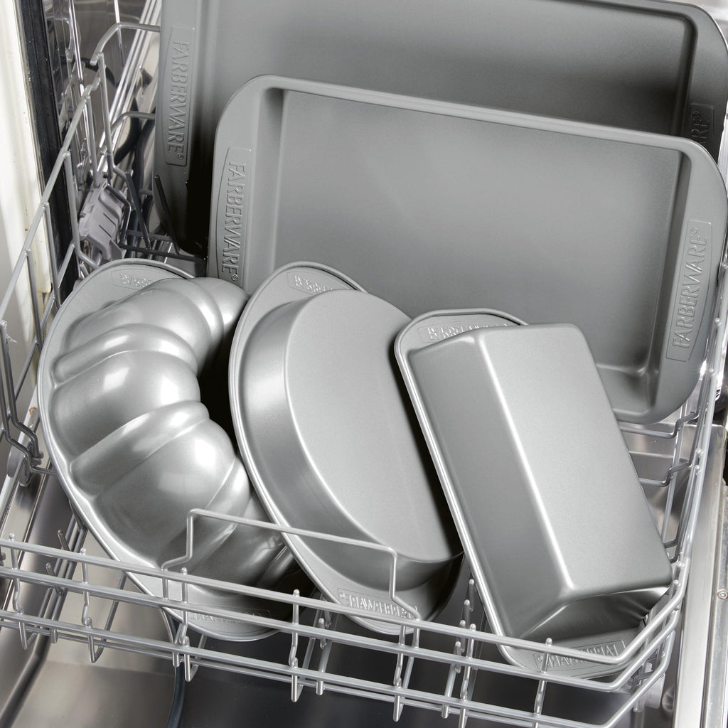 Farberware Bakeware Nonstick Muffin & Cupcake Pans, 12-Cup, Gray