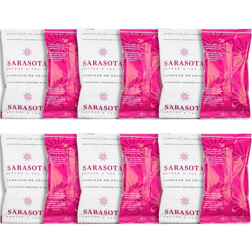 Coffee Packets Sampler – Coffee Variety Pack Ground Coffee Gift Set, Medium Dark & Flavored Roast, Low Acid Gourmet Pre-Measured Packs for 12-Cup Brewers, 2oz Individual Bags