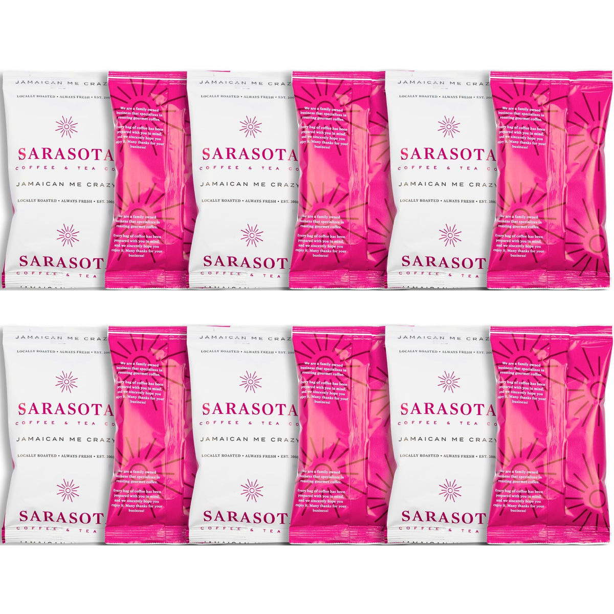 Coffee Packets Sampler – Coffee Variety Pack Ground Coffee Gift Set, Medium Dark & Flavored Roast, Low Acid Gourmet Pre-Measured Packs for 12-Cup Brewers, 2oz Individual Bags