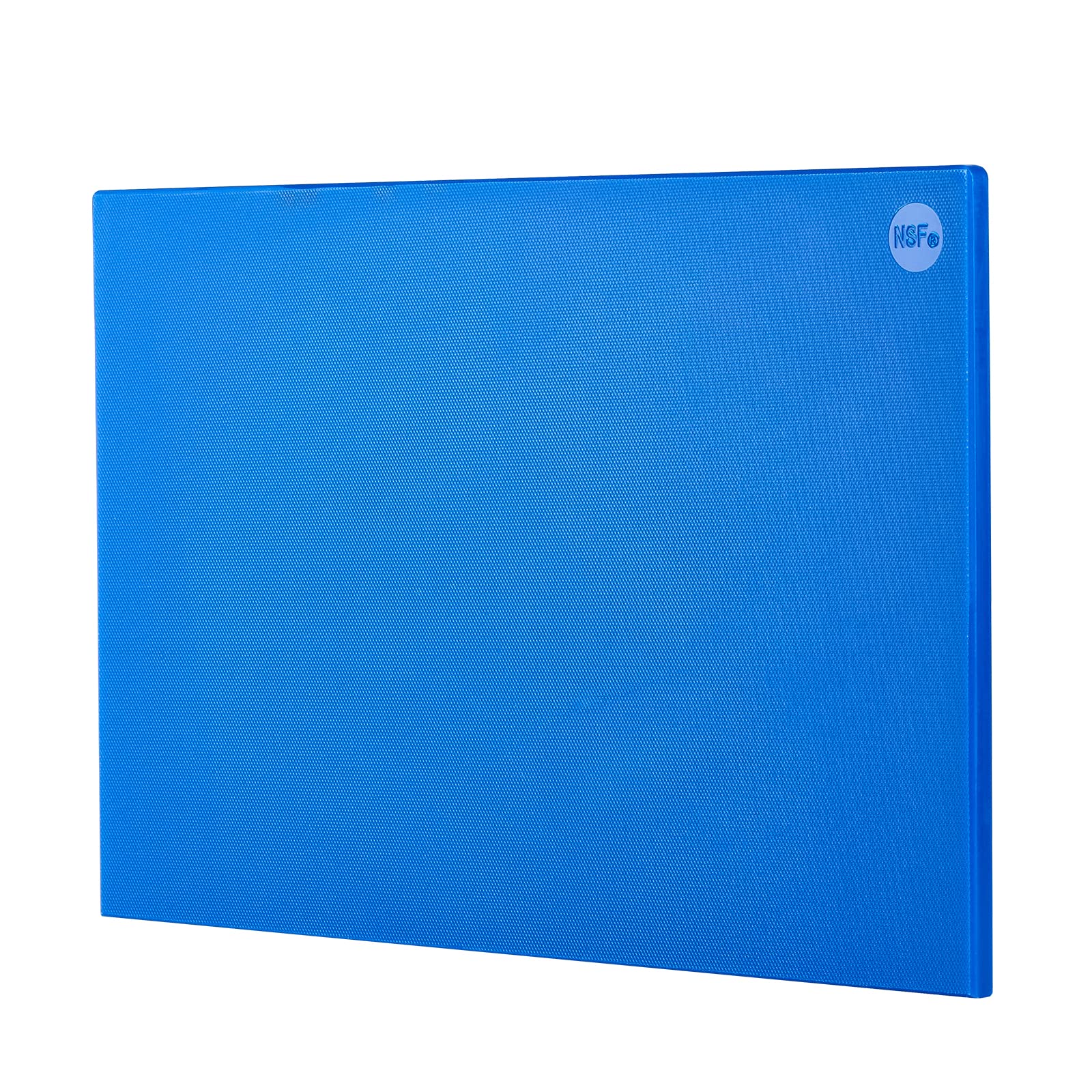 CURTA Cutting Boards for Kitchen, 20" x 14" x 0.5" BLUE Color Coded Plastic Commercial Chopping Board with Anti Slip Surface Dishwasher Safe