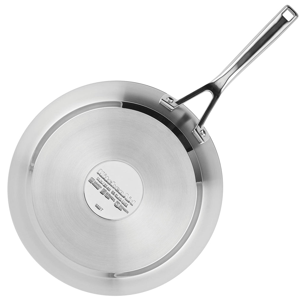 KitchenAid Stainless Steel Cookware Induction Pots and Pans Set, 10-Piece