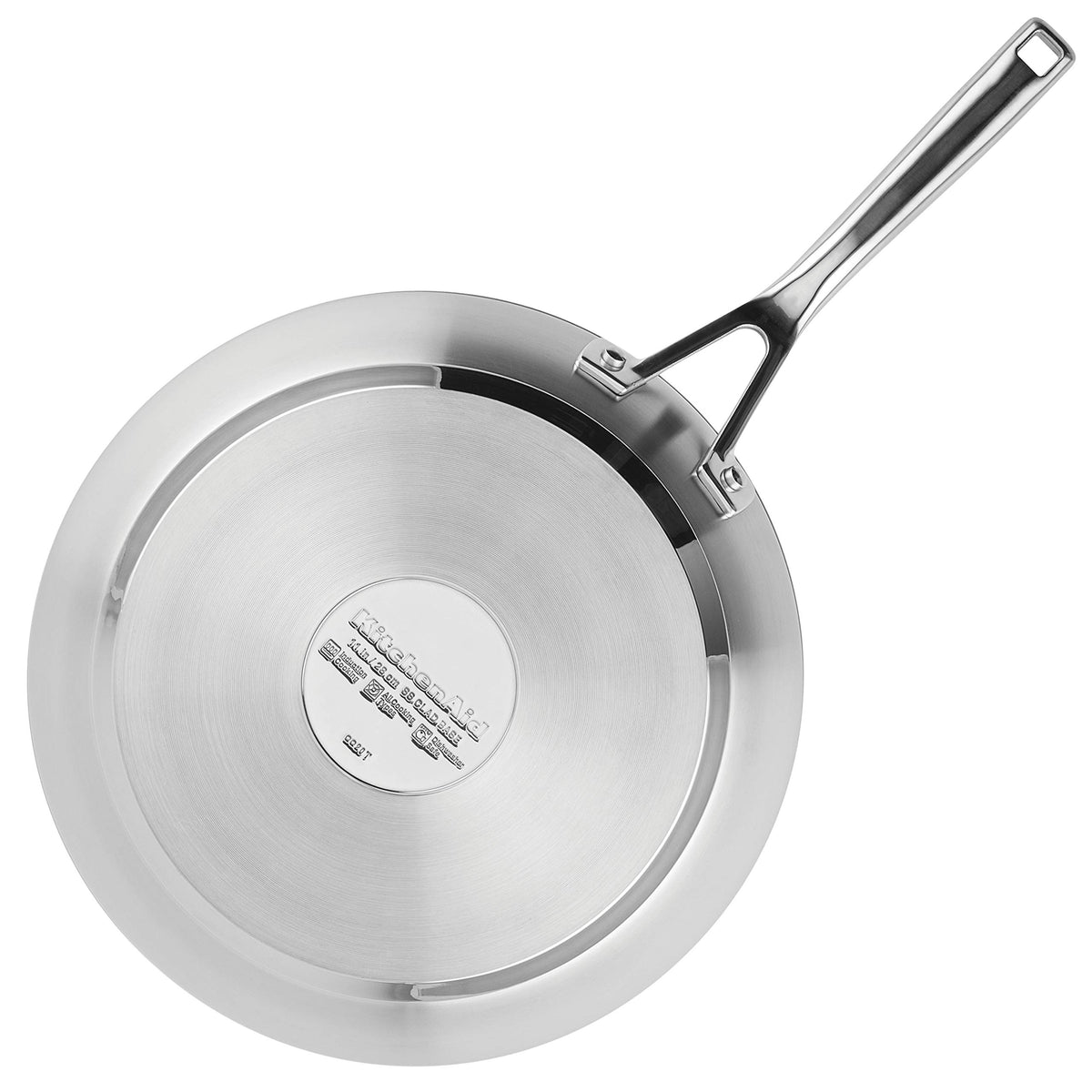 KitchenAid Stainless Steel Cookware Induction Pots and Pans Set, 10-Piece