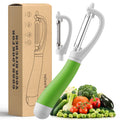 Li&Zhao Vegetable Peelers - Potato Peelers Fruit Peeler Veggie Peeler Carrot Peeler Apple Peeler Garlic Peeler kitchen tools Corn Peeler(2 Blades)