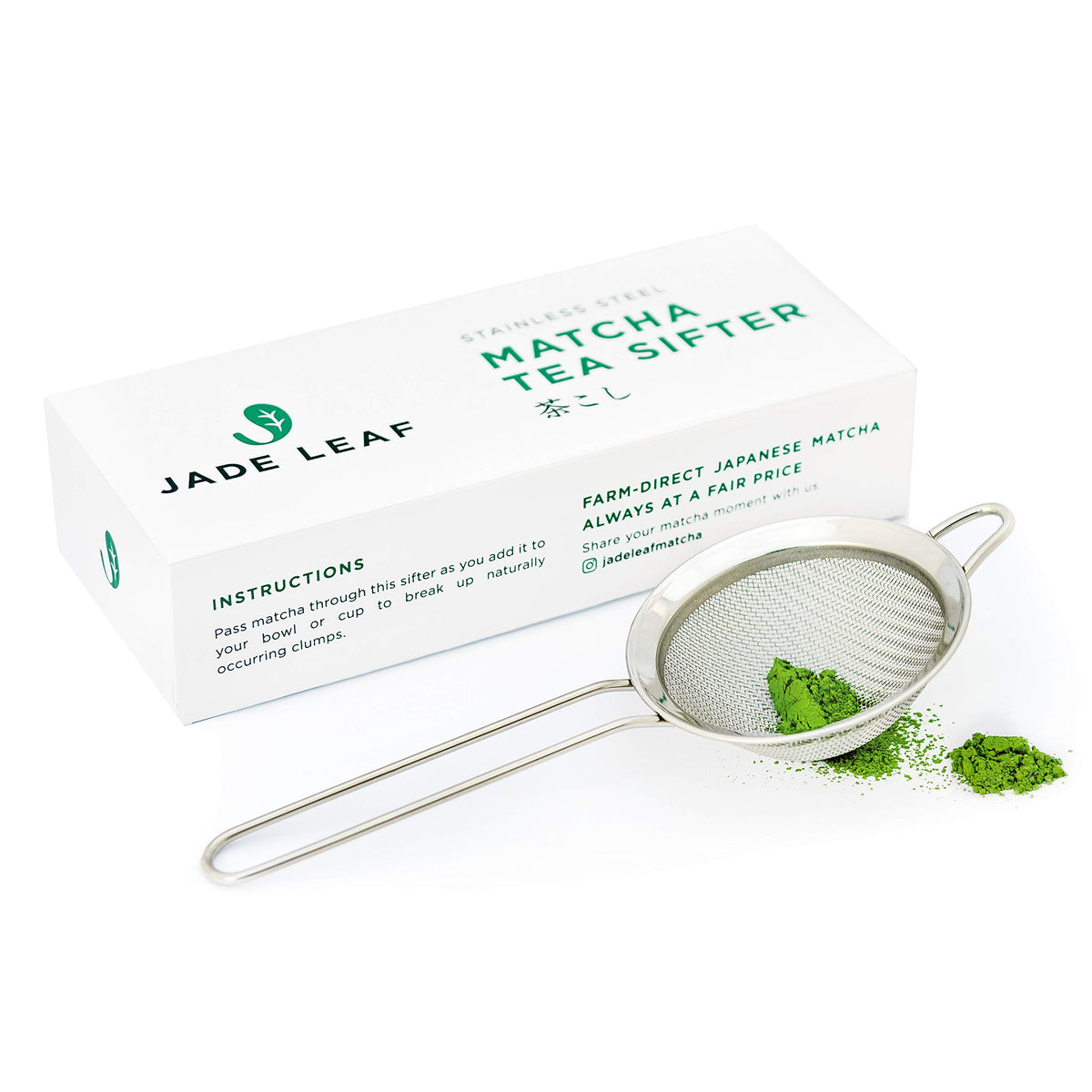 Jade Leaf Modern Matcha Whisk Set