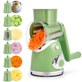 SUSTEAS Rotary Cheese Grater Hand Crank, Kitchen Shredder Vegetable Slicer