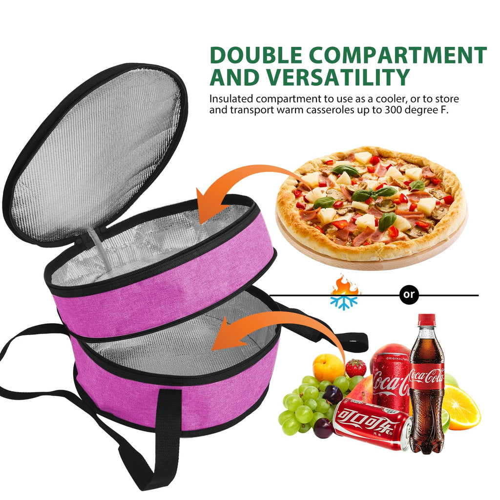 Aufind Pie Carrier (Rose Red)
