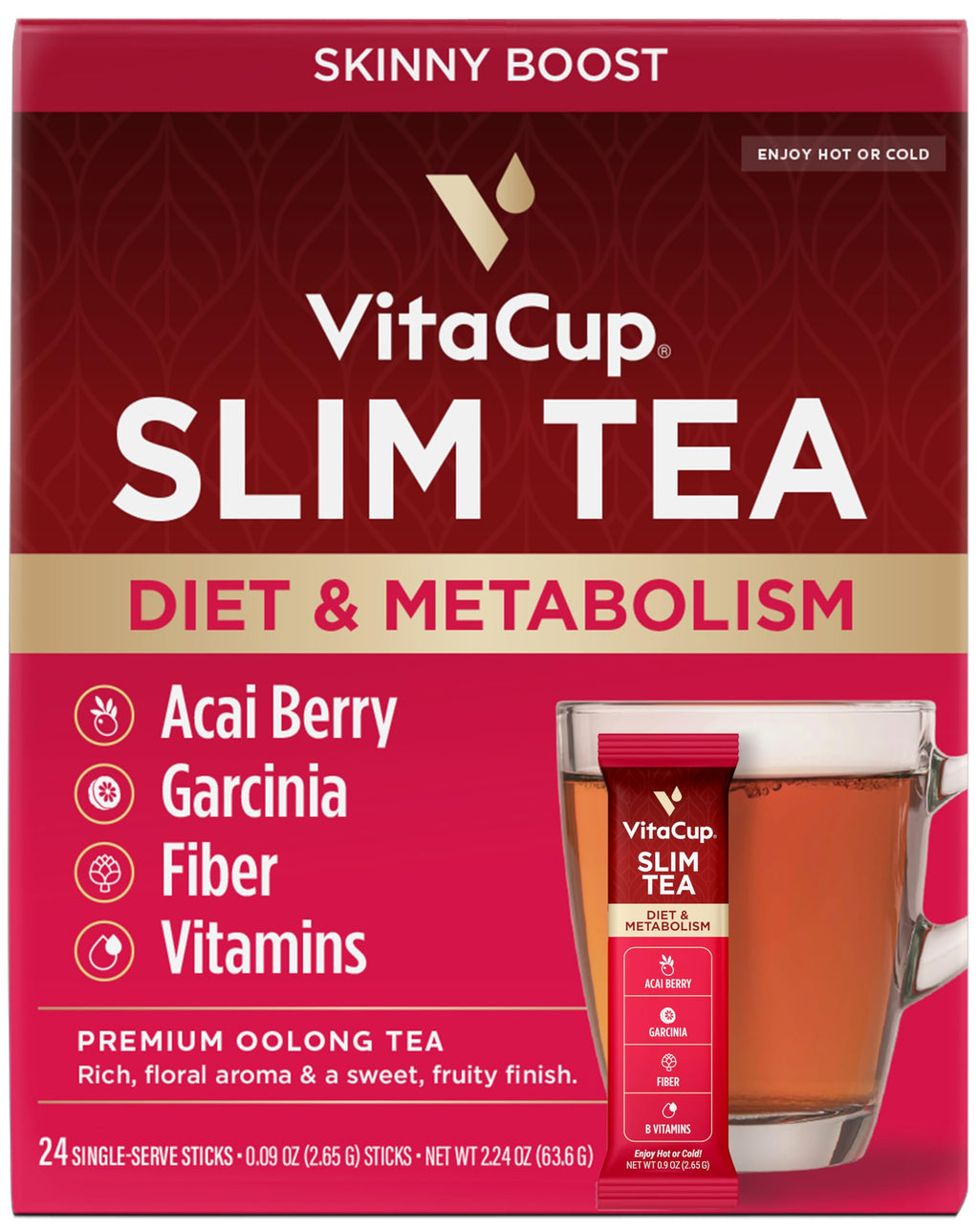 VitaCup Green Tea Pods with Matcha Moringa, 16ct