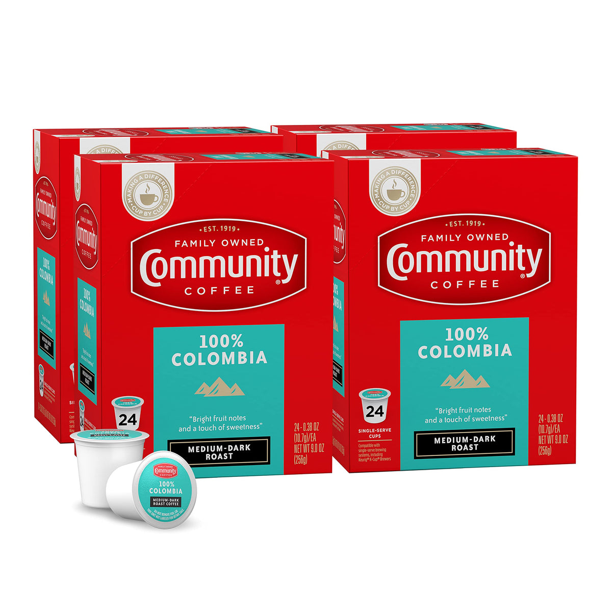 Community Coffee Grandma's Sugar Cookie Keurig K-Cup Pods, Limited Edition Holiday Flavor, Natural Ingredients, 10 Count (Pack of 1)