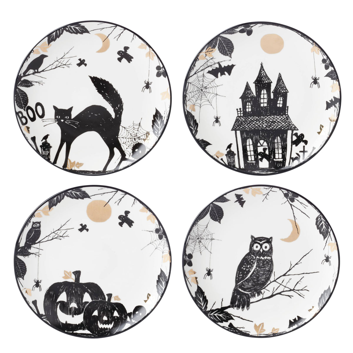 Lenox Haunted Halloween Gothic Candy Jar