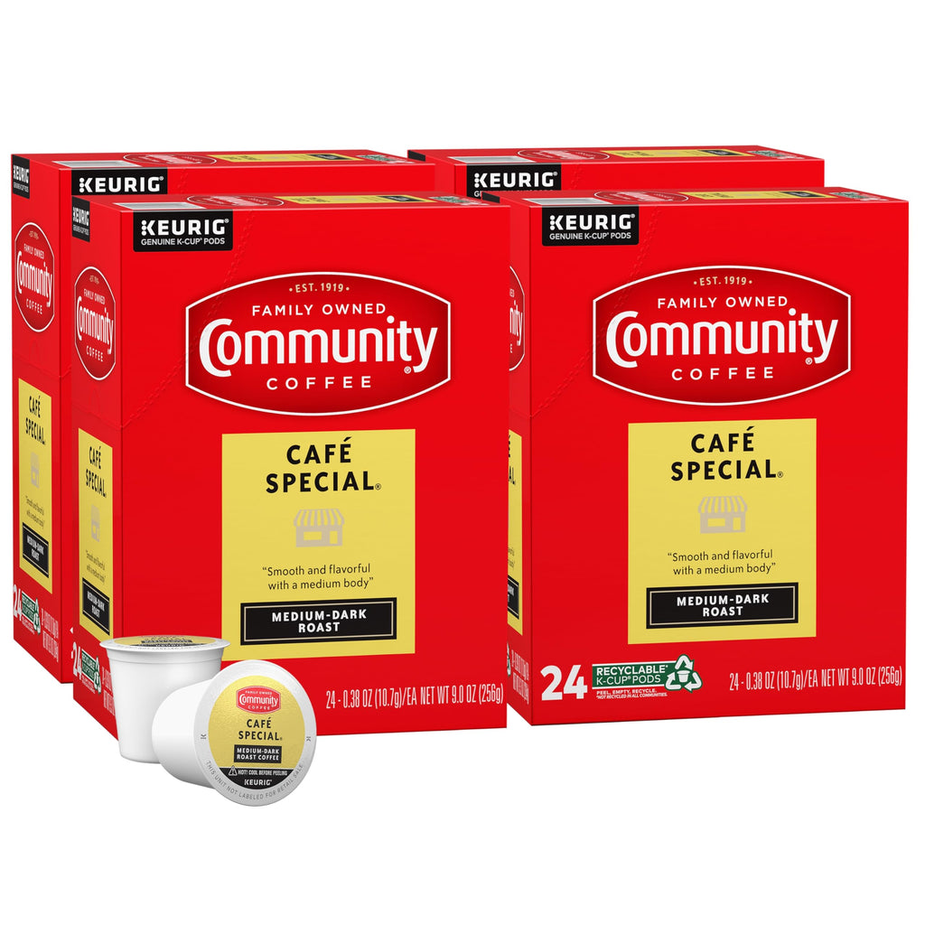 Community Coffee Grandma's Sugar Cookie Keurig K-Cup Pods, Limited Edition Holiday Flavor, Natural Ingredients, 10 Count (Pack of 1)