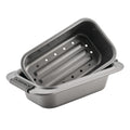 Anolon Advanced Bakeware Nonstick Bread Loaf Pan Set, 2-Piece, Gray