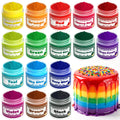 Food Coloring - 36 Colors Liquid Food Dye Set, Concentration Food Color for Cake Decorating, Baking, Easter Egg, Icing, Fondant, Cooking, Slime Making Kit and DIY Crafts - 0.45oz/Bottles