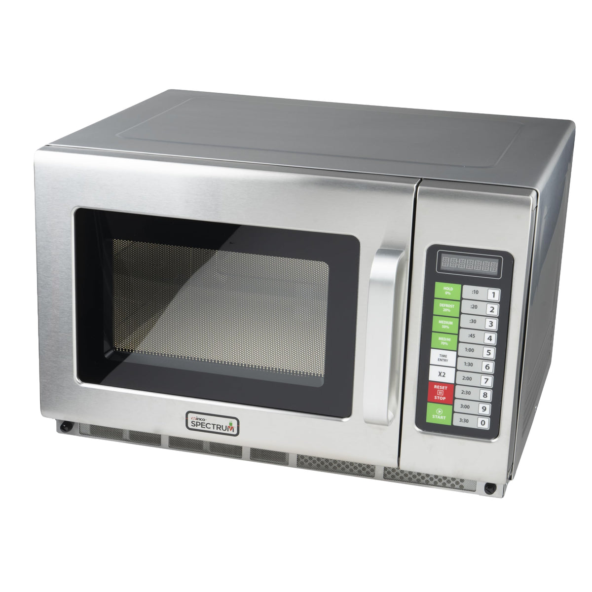 Winco 1.2 Cubic Feet Commercial Microwave, Touch Controls
