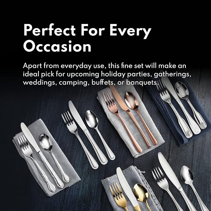 New Star Foodservice 58666 Rose Pattern, 18/0 Stainless Steel, Salad Fork, 6.2-Inch, Set of 12
