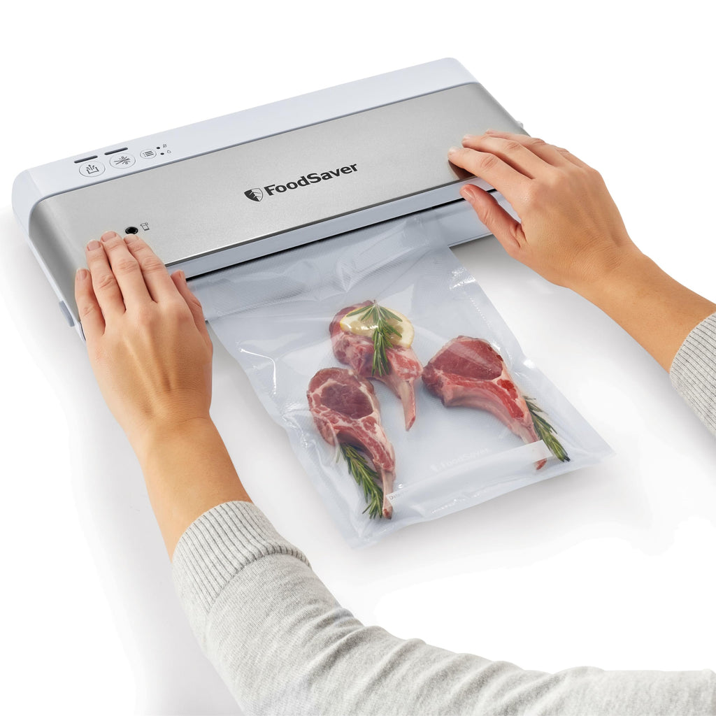 FoodSaver Custom Fit Vacuum Sealer Rolls, Airtight Food Storage and Sous Vide Rolls, BPA-Free, 11 x 16' (Pack of 3)