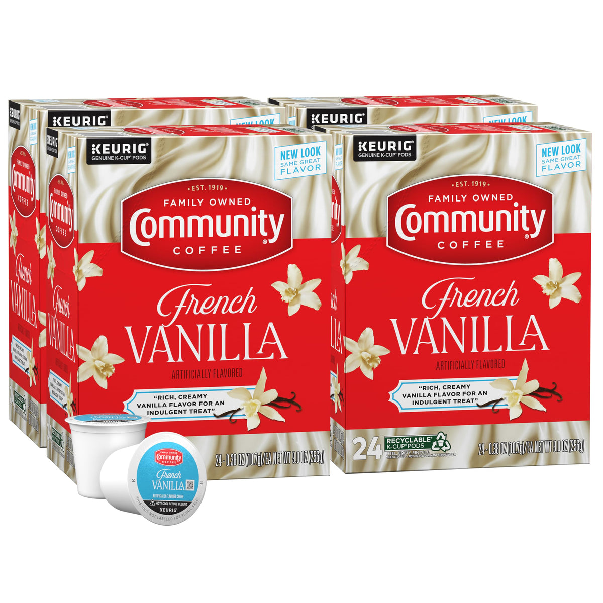 Community Coffee Grandma's Sugar Cookie Keurig K-Cup Pods, Limited Edition Holiday Flavor, Natural Ingredients, 10 Count (Pack of 1)