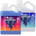 BBDINO Silicone Mold Making Kit Liquid Platinum 30A 2.42 Lbs Sapphire Blue