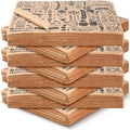 Outus 600 Pcs 8 x 10 inch Deli Wax Paper Sheets Grease Resistant Tray Basket Liners Newsprint Paper Water and Grease Proof Sandwich Wrapping Square Hot Dog Wrappers for Food Baking(Brown)