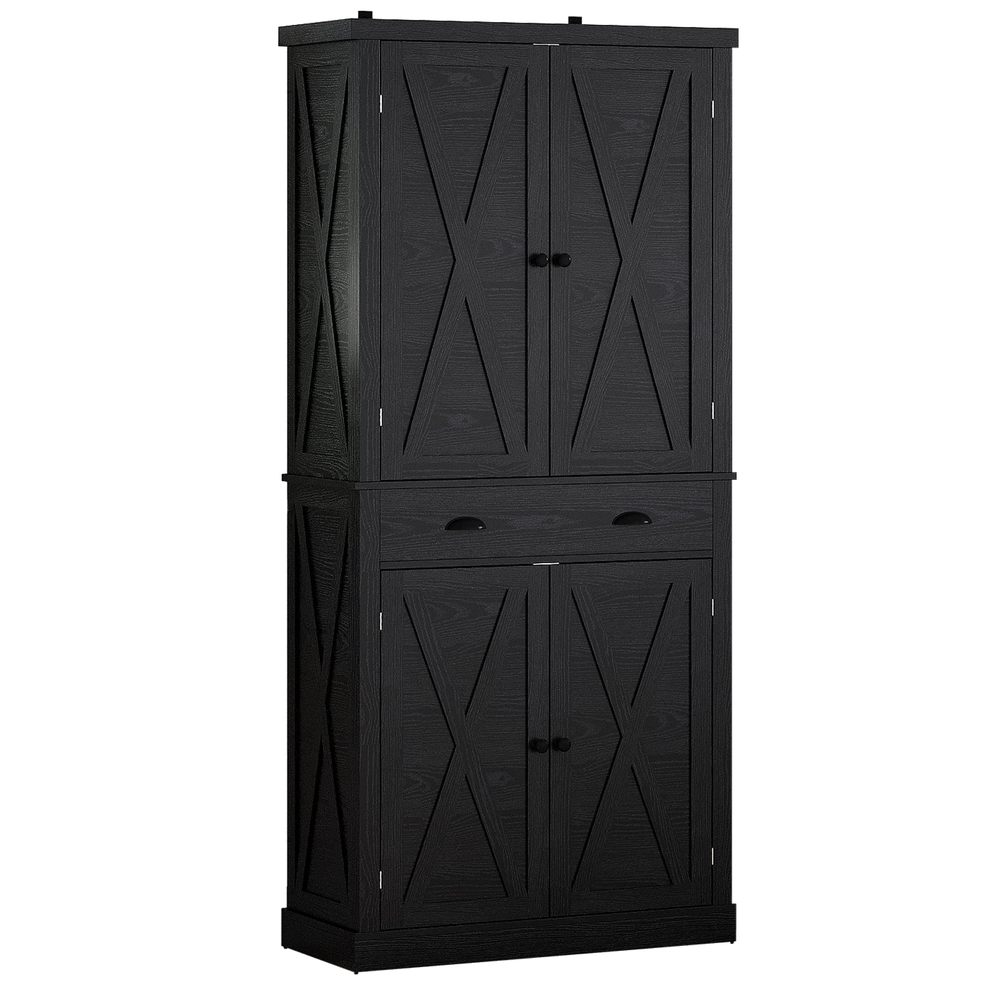 IRONCK Storage Cabinet with Drawers and Doors for Living Room and Entryway