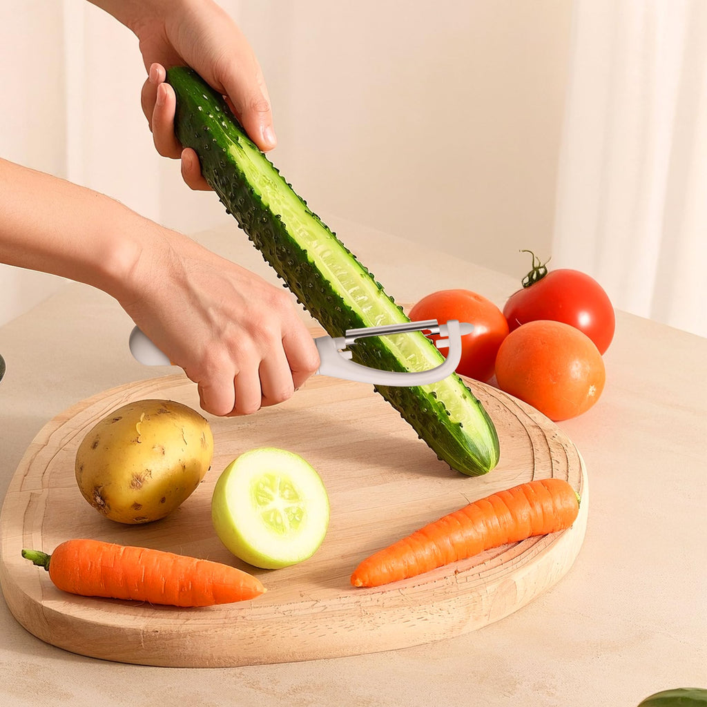 Li&Zhao Vegetable Peelers - Potato Peelers Fruit Peeler Veggie Peeler Carrot Peeler Apple Peeler Garlic Peeler kitchen tools Corn Peeler(2 Blades)