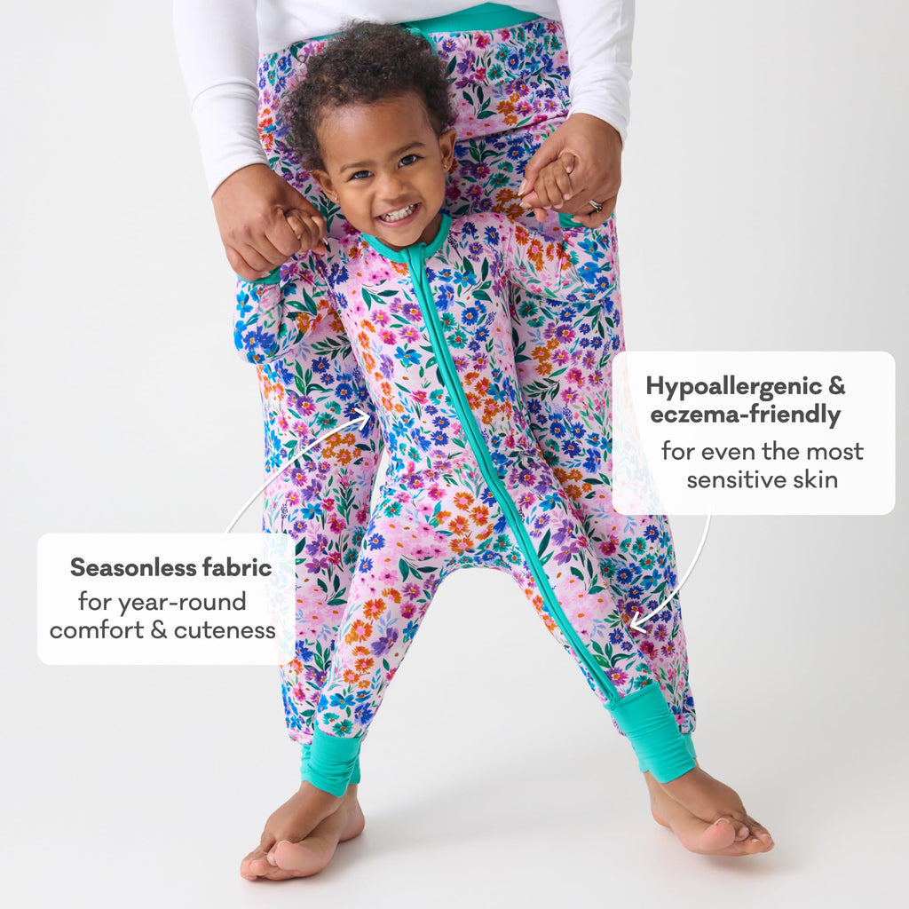 Little Sleepies Baby Pajamas, Sweet Pea, 3T