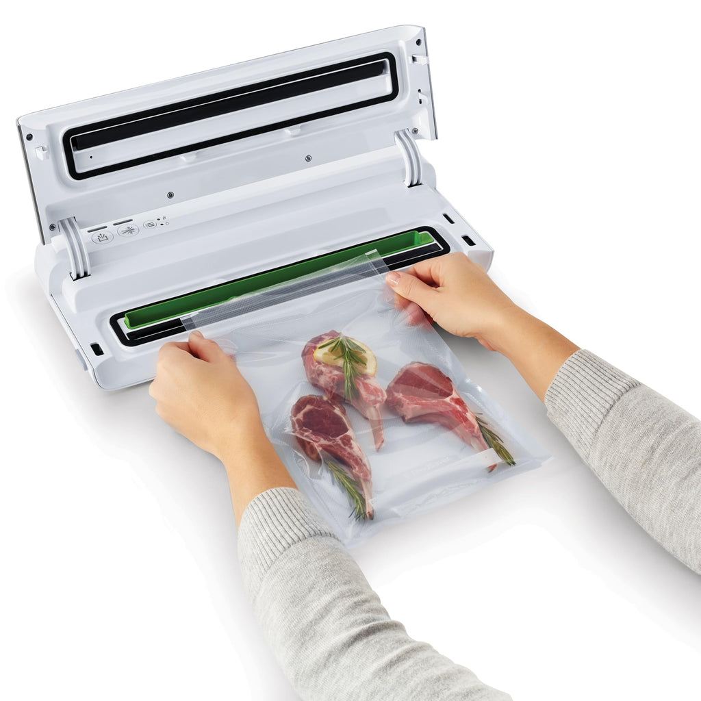 FoodSaver Custom Fit Vacuum Sealer Rolls, Airtight Food Storage and Sous Vide Rolls, BPA-Free, 11 x 16' (Pack of 3)
