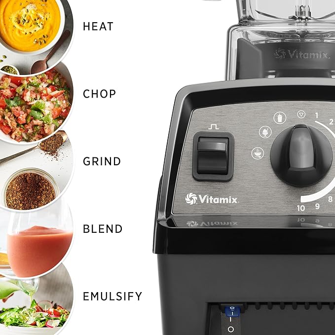 Vitamix Propel 510 Blender with Simply Smoothies Cookbook, 3 Preset Blending Programs, Professional-Grade, 48-oz Container, White